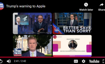 Trump's warning to Apple