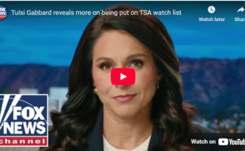 Tulsi Gabbard Reveals More on Being Placed on TSA Watch List