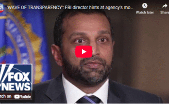 'WAVE OF TRANSPARENCY': FBI Director Hints at Agency's Move to Rebuild Americans' Trust