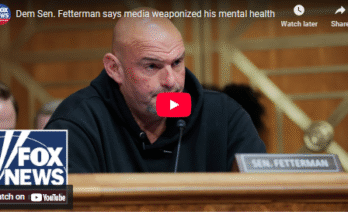 Sen. Fetterman Says Media 'Weaponized' His Mental Health Struggles