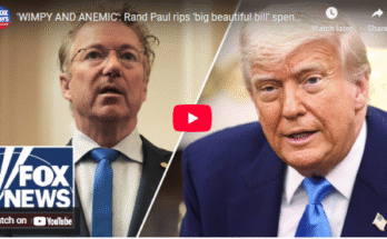 ‘WIMPY AND ANEMIC’: Sen. Rand Paul Rips ‘Big Beautiful Bill’ Spending Cuts