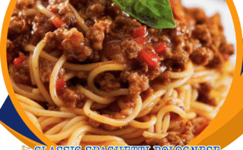Classic Spaghetti Bolognese Recipe