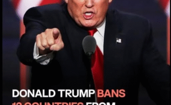 Trump Signs Sweeping New Travel Ban Affecting Nearly 20 Countries