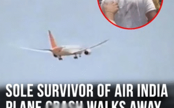 Miracle survivor of de.a.d.ly Air India cr.a.s.h walks away from wreckage