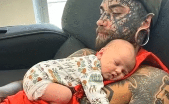 24-Year-Old Father with Over 200 Tattoos Begins Removal Journey