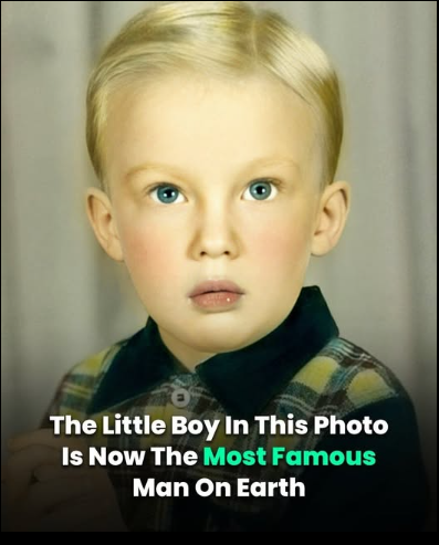 The Little Boy In This Photo Is Now The Most Famous Man On Earth